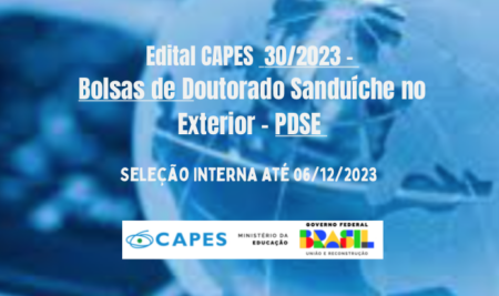 Edital CAPES nº 30/2023 – PDSE